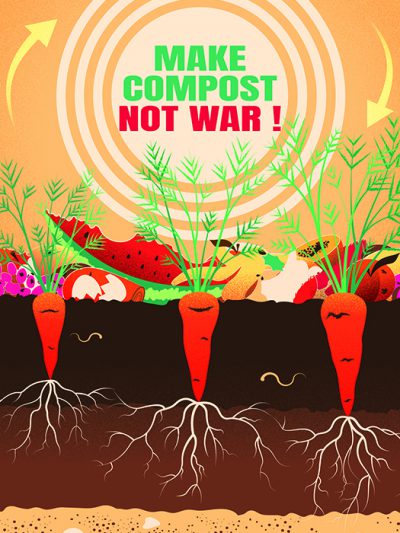Make compost not war A4